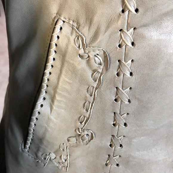 TRIBE AMERICA Leather Fringe Buffalo Nickel Jacket - Picture 10 of 14